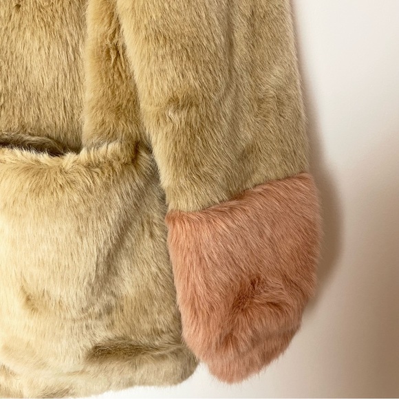 Zara Kids Collection faux fur coat NWT - Picture 5 of 5